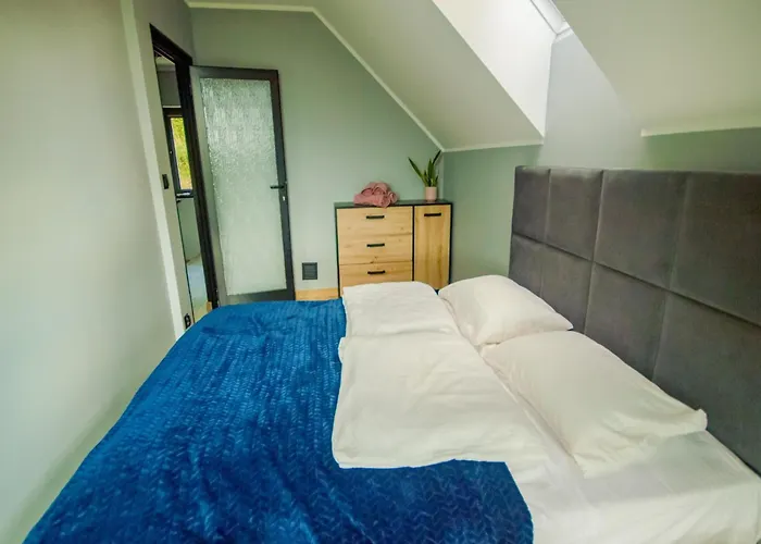 A Comfortable House In Kashubia For 6 People Prázdninový dům *